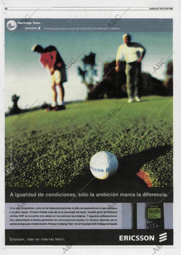 ABC MADRID 28-06-2000 página 72
