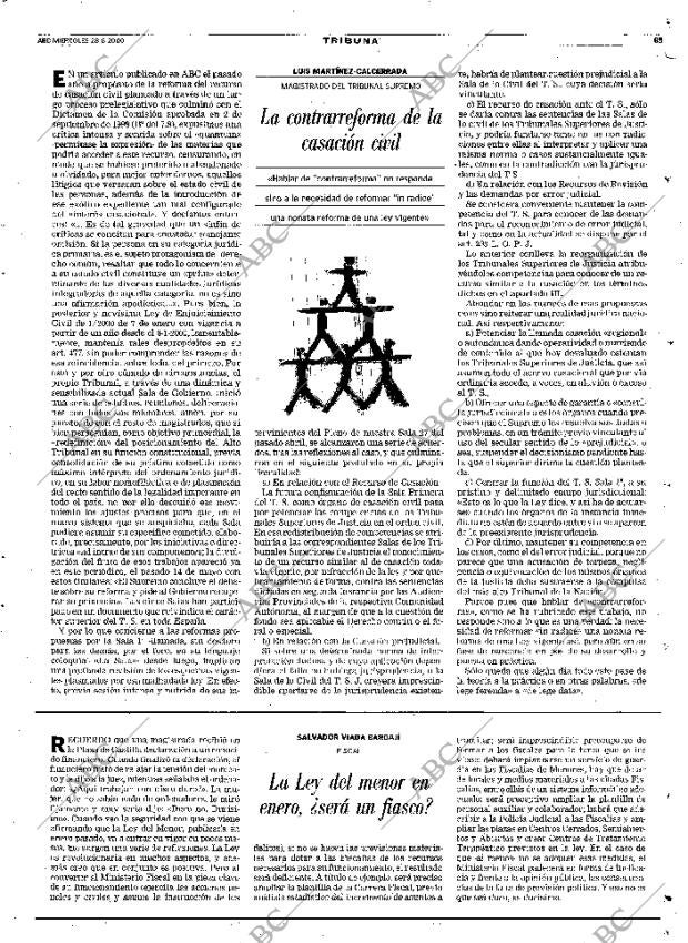 ABC MADRID 28-06-2000 página 85