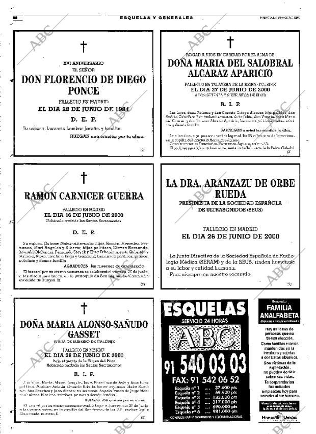 ABC MADRID 28-06-2000 página 88