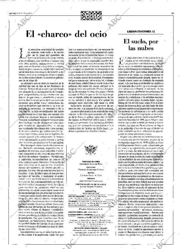 ABC SEVILLA 28-06-2000 página 13