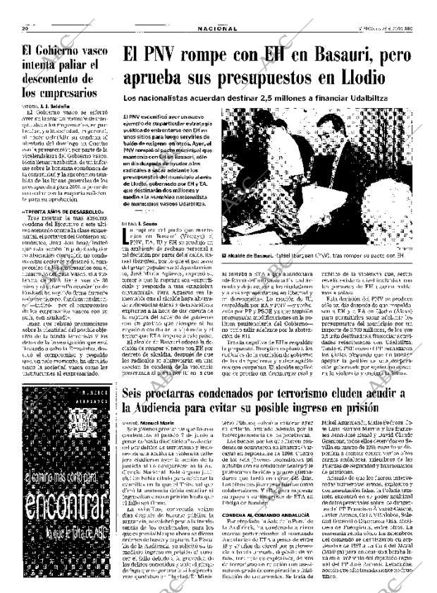 ABC SEVILLA 28-06-2000 página 20