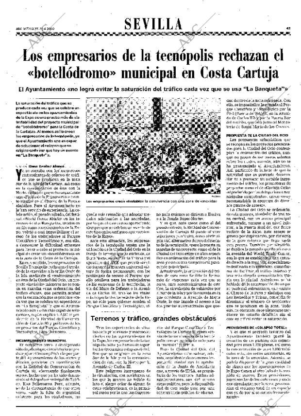 ABC SEVILLA 28-06-2000 página 43