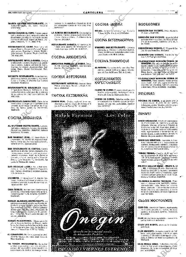 ABC SEVILLA 28-06-2000 página 87
