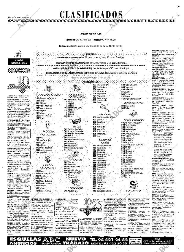 ABC SEVILLA 28-06-2000 página 91