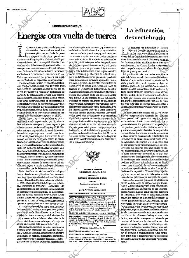 ABC MADRID 02-07-2000 página 13