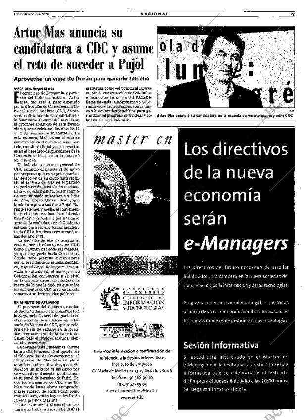 ABC MADRID 02-07-2000 página 27