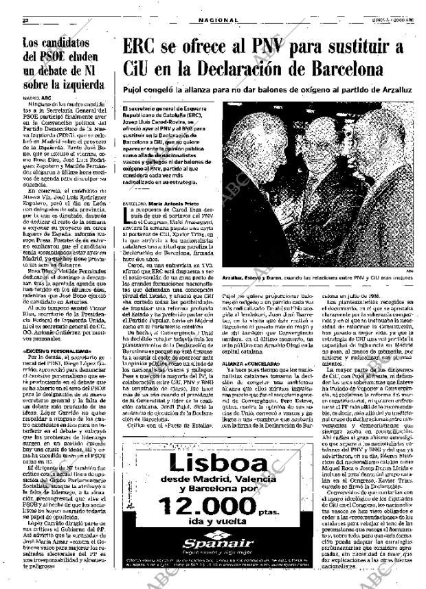 ABC MADRID 03-07-2000 página 22