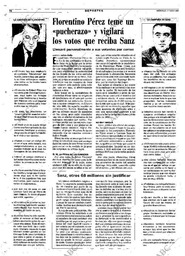 ABC MADRID 05-07-2000 página 70