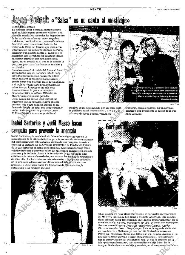 ABC MADRID 05-07-2000 página 86