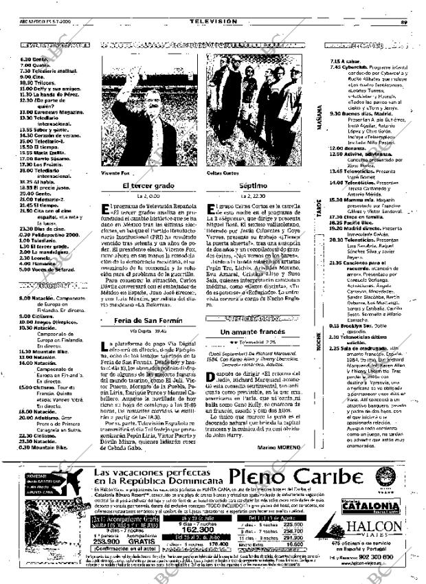 ABC MADRID 05-07-2000 página 89