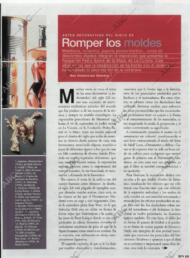 BLANCO Y NEGRO MADRID 09-07-2000 página 23