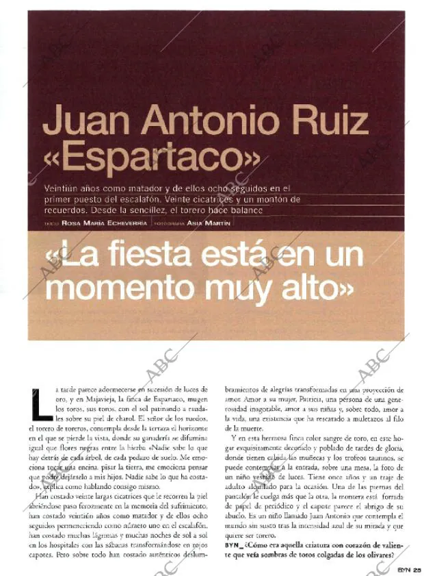 BLANCO Y NEGRO MADRID 09-07-2000 página 25