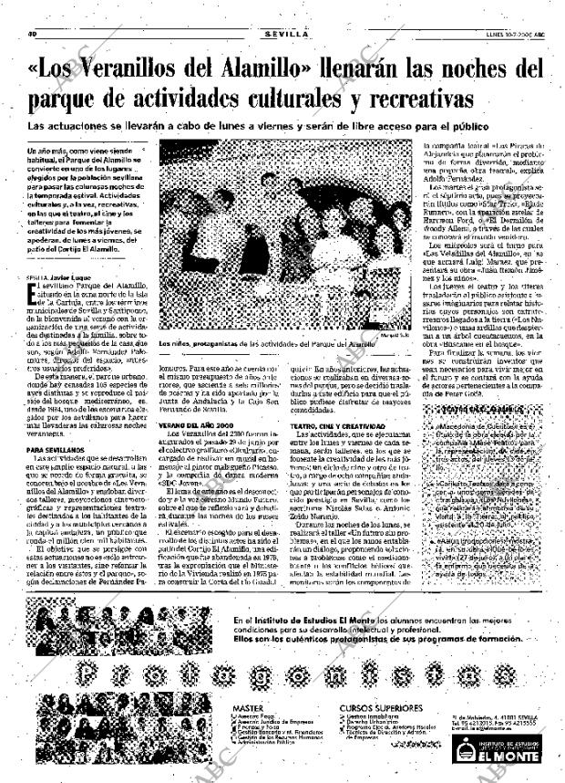 ABC SEVILLA 10-07-2000 página 40