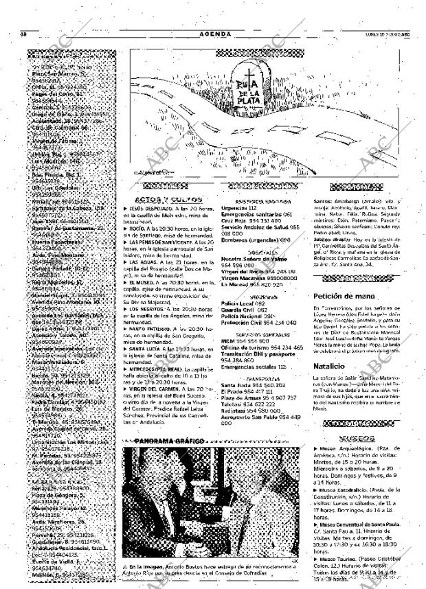 ABC SEVILLA 10-07-2000 página 48