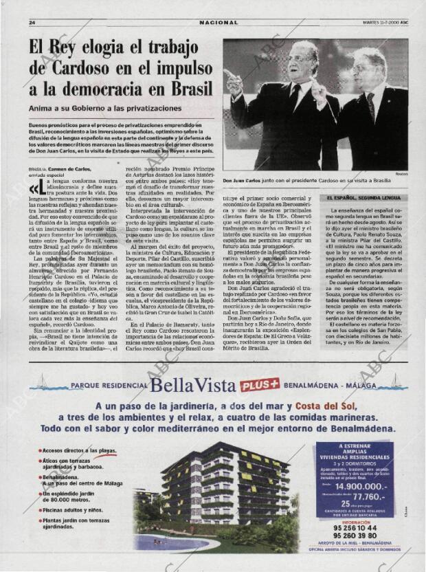 ABC MADRID 11-07-2000 página 24