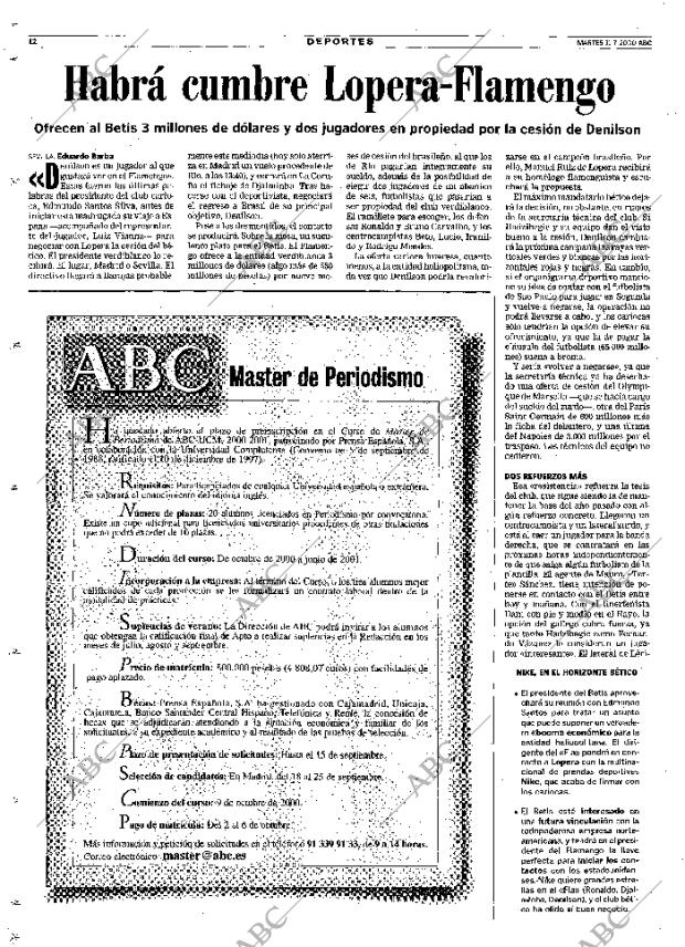 ABC SEVILLA 11-07-2000 página 116