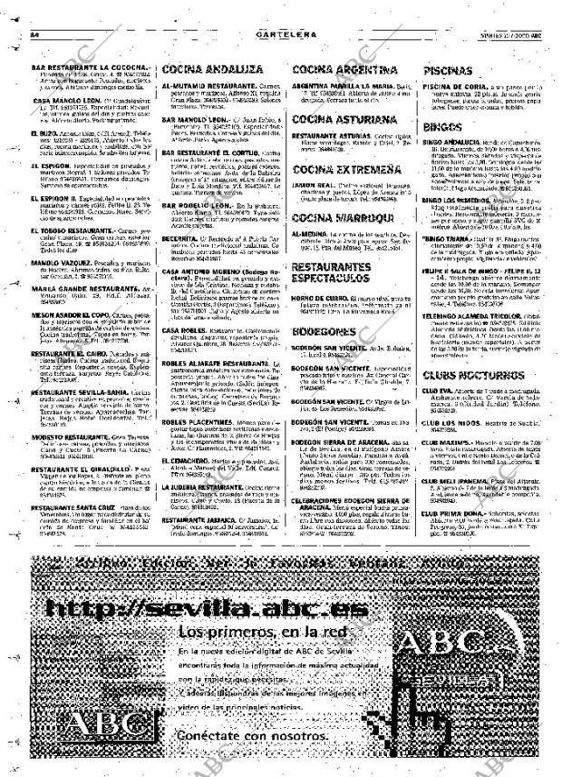 ABC SEVILLA 11-07-2000 página 84
