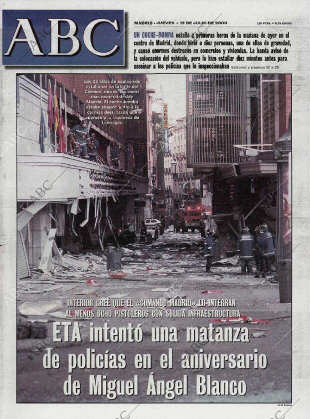 ABC MADRID 13-07-2000 página 1
