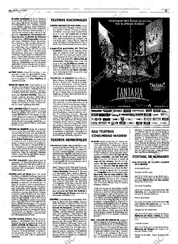 ABC MADRID 13-07-2000 página 113