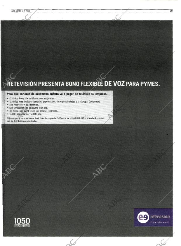 ABC MADRID 13-07-2000 página 25