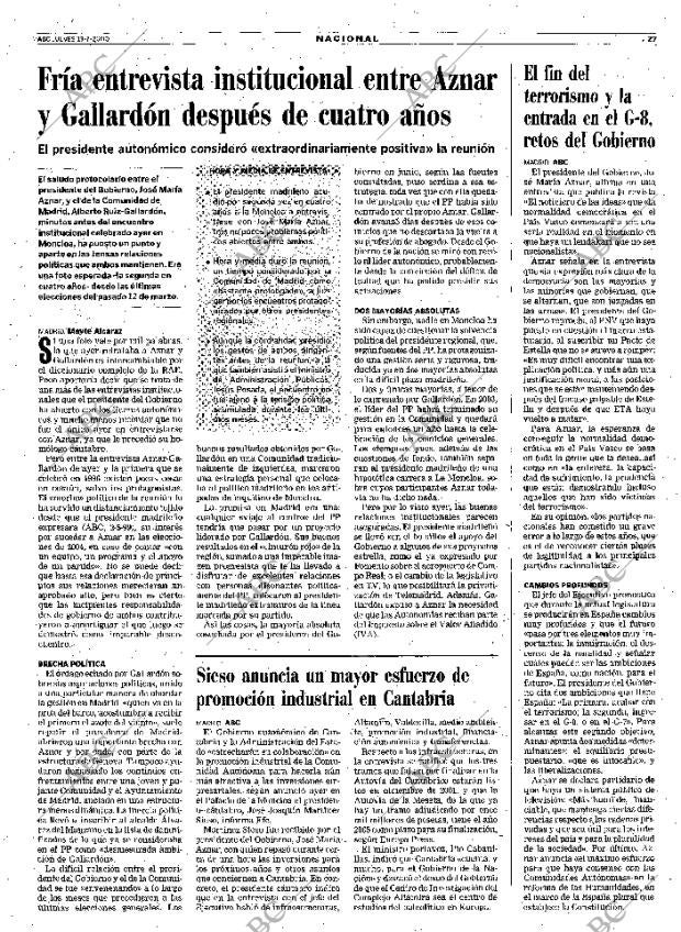ABC MADRID 13-07-2000 página 27