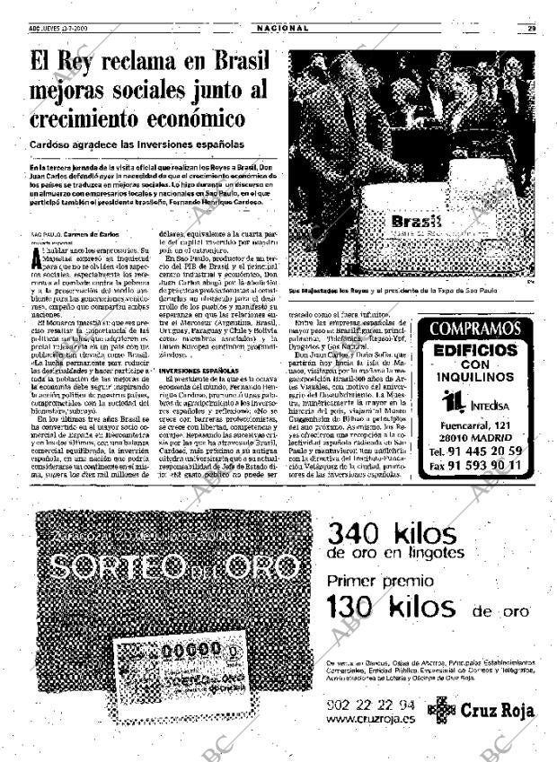 ABC MADRID 13-07-2000 página 29