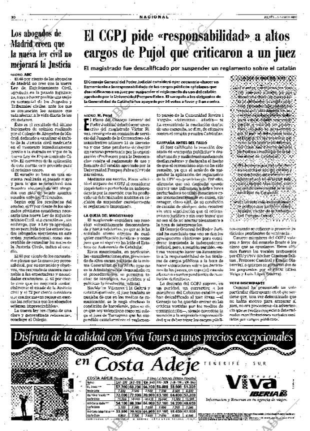 ABC MADRID 13-07-2000 página 30