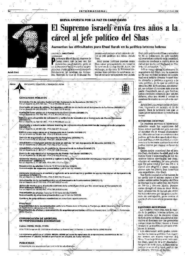 ABC MADRID 13-07-2000 página 34