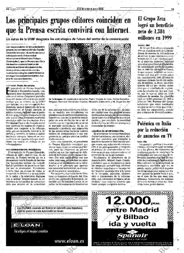 ABC MADRID 13-07-2000 página 49