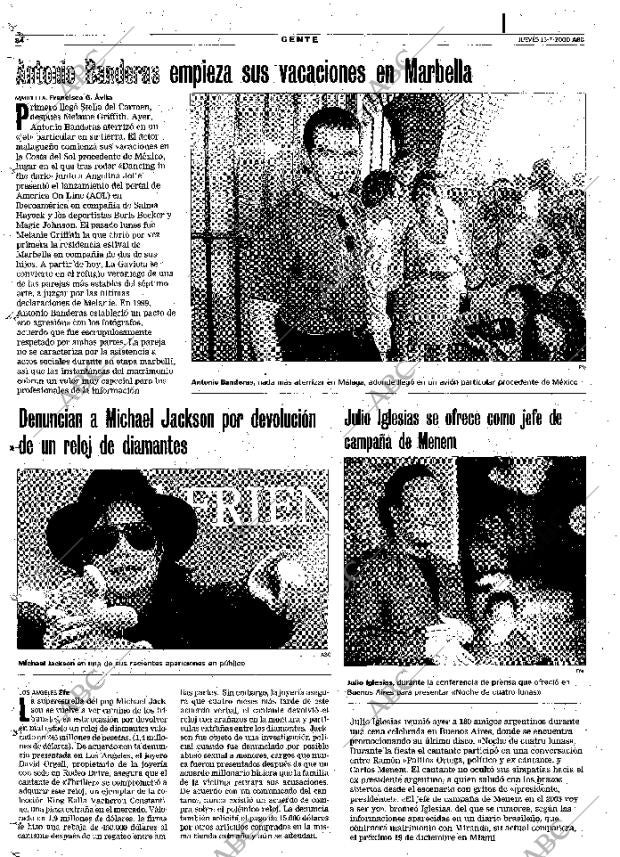 ABC MADRID 13-07-2000 página 84
