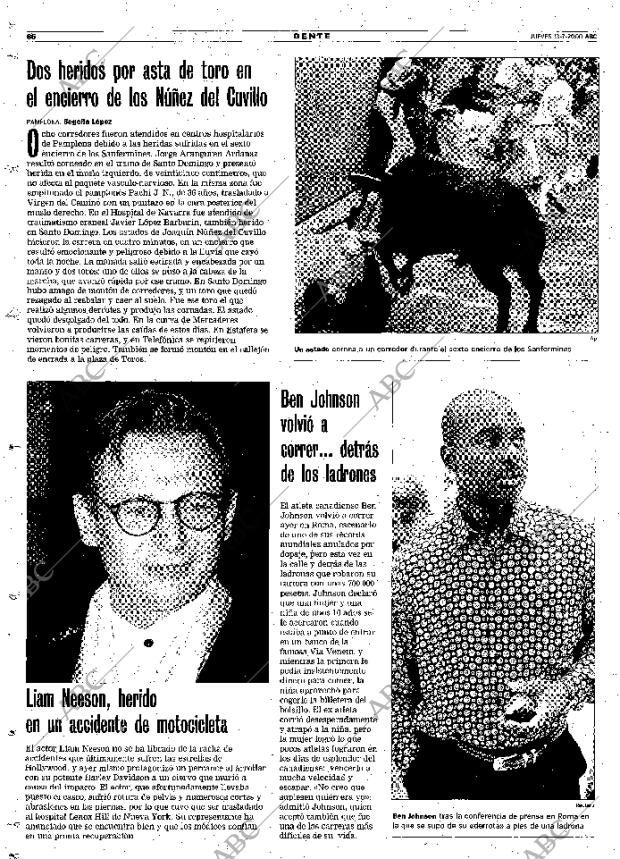 ABC MADRID 13-07-2000 página 86
