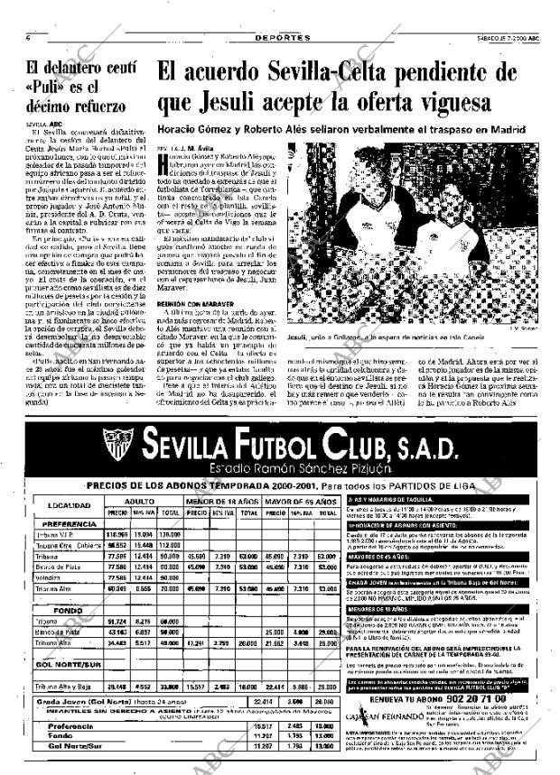 ABC SEVILLA 15-07-2000 página 110