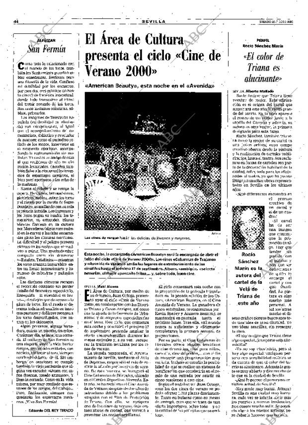 ABC SEVILLA 15-07-2000 página 44