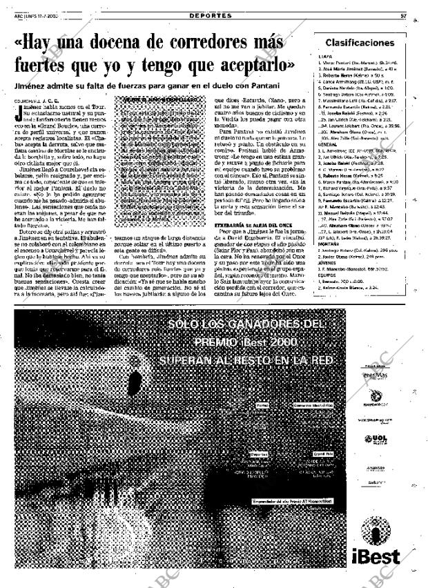 ABC MADRID 17-07-2000 página 57