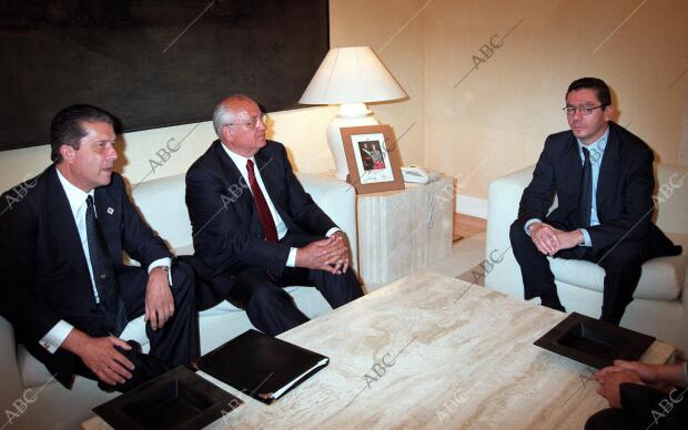 Mayor Zaragoza, Gorbachov y Gallardon