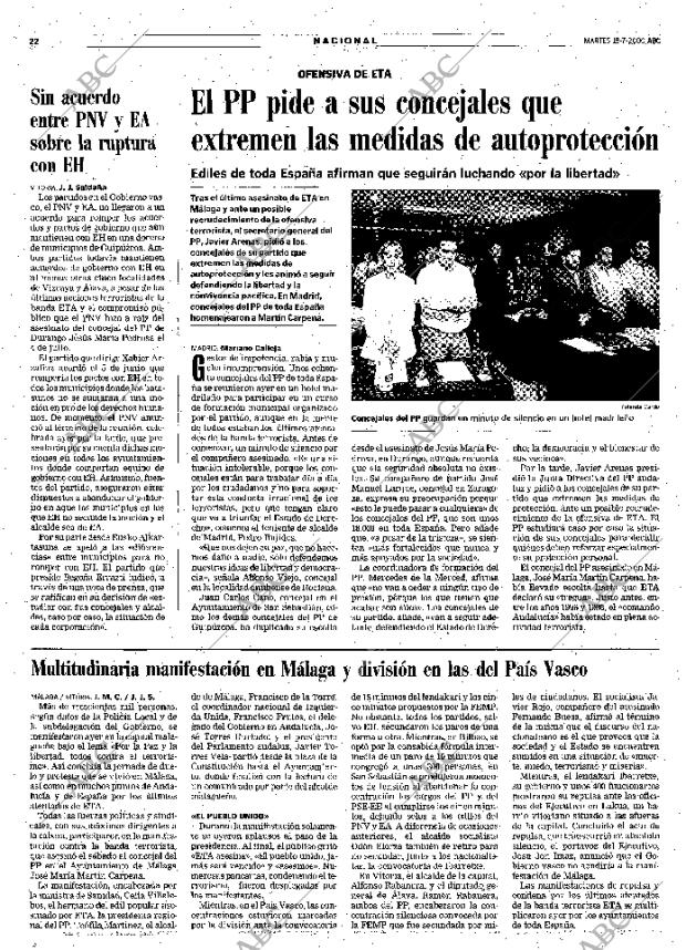 ABC MADRID 18-07-2000 página 22