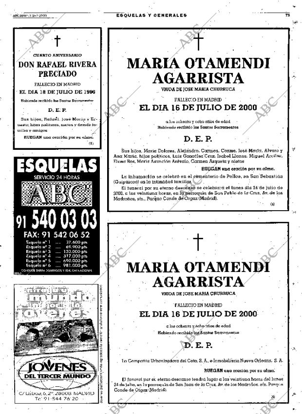 ABC MADRID 18-07-2000 página 73