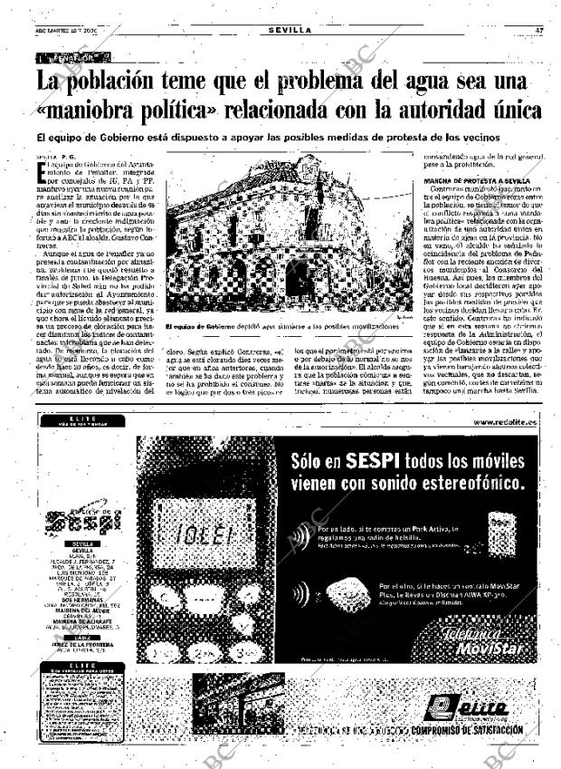 ABC SEVILLA 18-07-2000 página 47