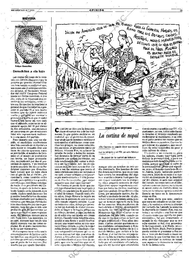 ABC MADRID 19-07-2000 página 13