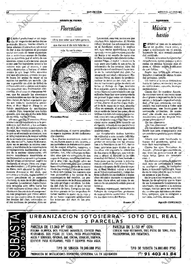 ABC MADRID 19-07-2000 página 14
