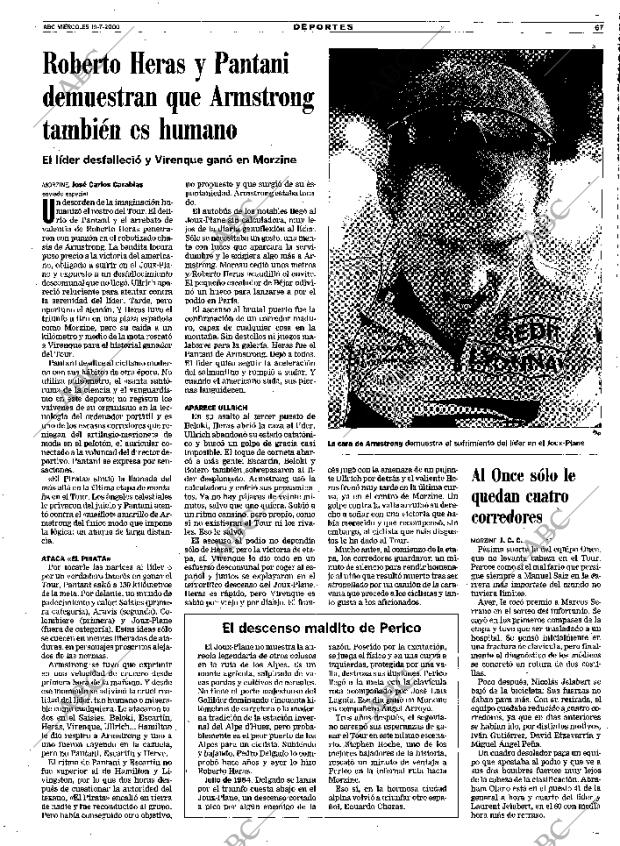 ABC MADRID 19-07-2000 página 67