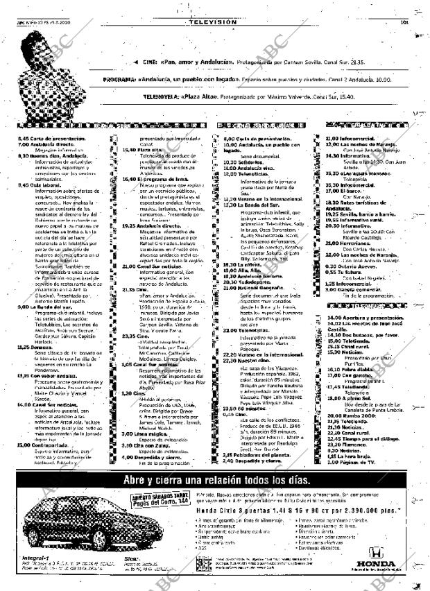ABC SEVILLA 19-07-2000 página 101