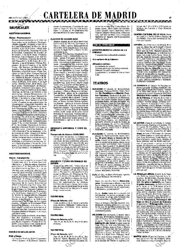 ABC MADRID 20-07-2000 página 109