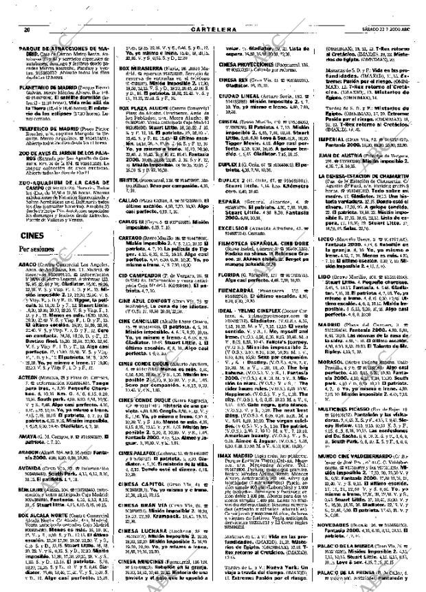 ABC MADRID 22-07-2000 página 108