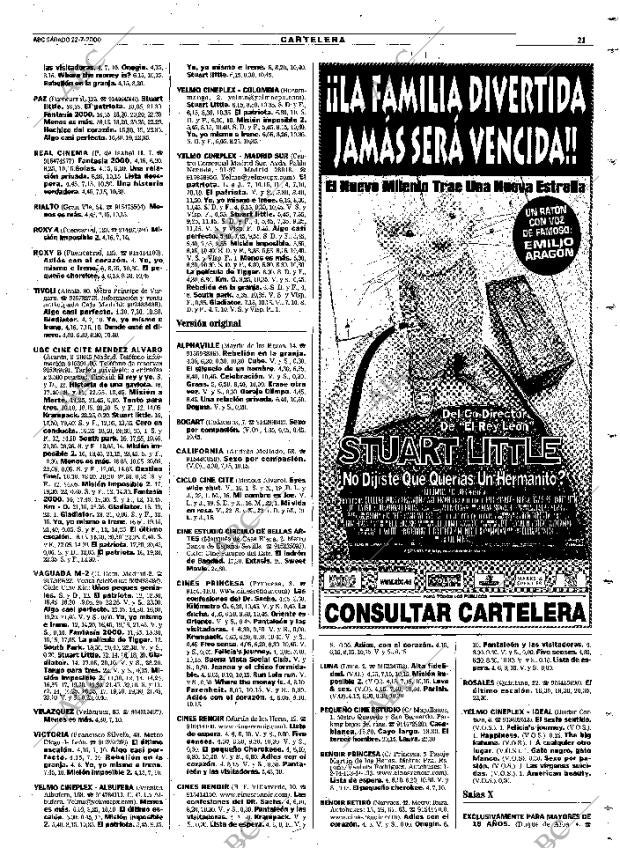 ABC MADRID 22-07-2000 página 109