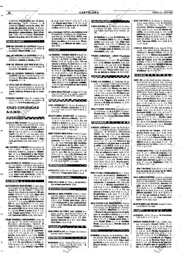 ABC MADRID 22-07-2000 página 110