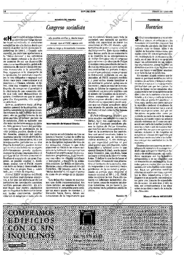 ABC MADRID 22-07-2000 página 14