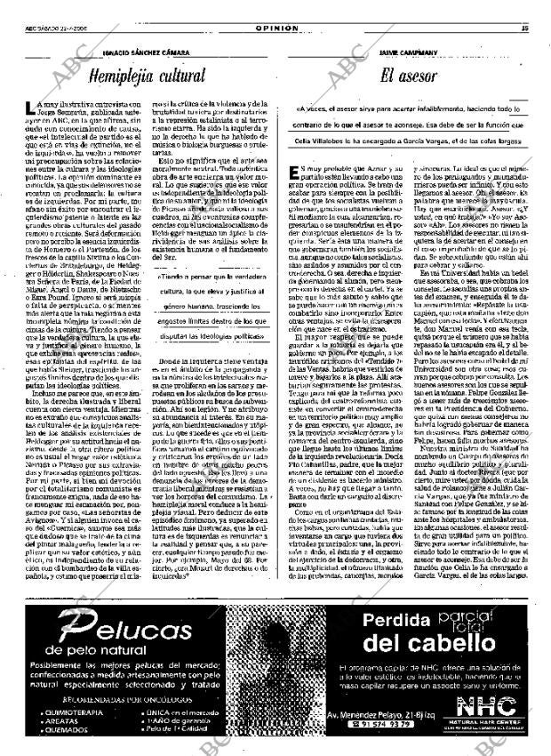 ABC MADRID 22-07-2000 página 15