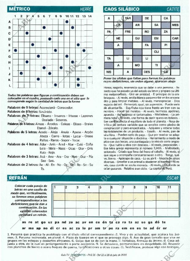 ABC MADRID 22-07-2000 página 164