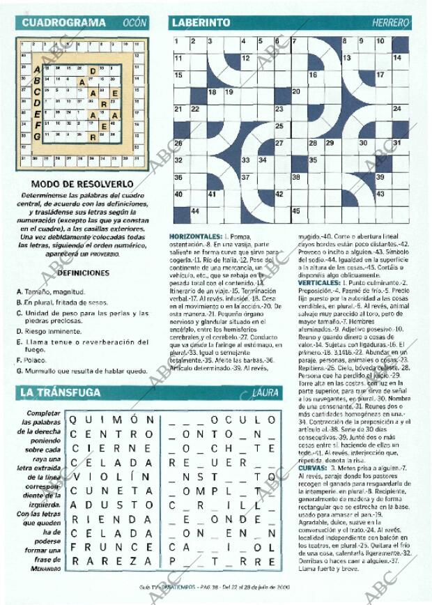 ABC MADRID 22-07-2000 página 166
